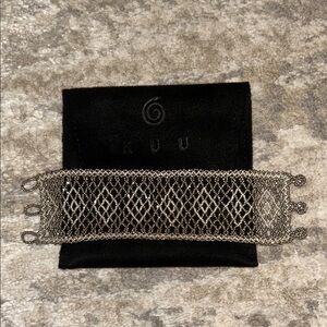 kuu silver bracelet
